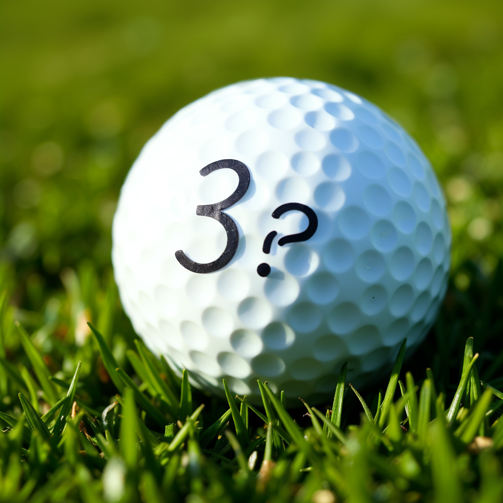 What Do the Numbers on Golf Balls Mean