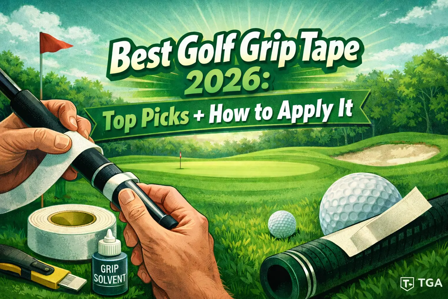 Best Golf Grip Tape 2026: Top Picks + How to Apply It