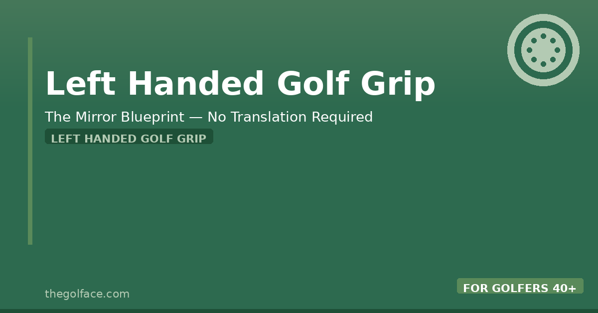 Left-Handed Golf Grip: The Complete Mirror Guide