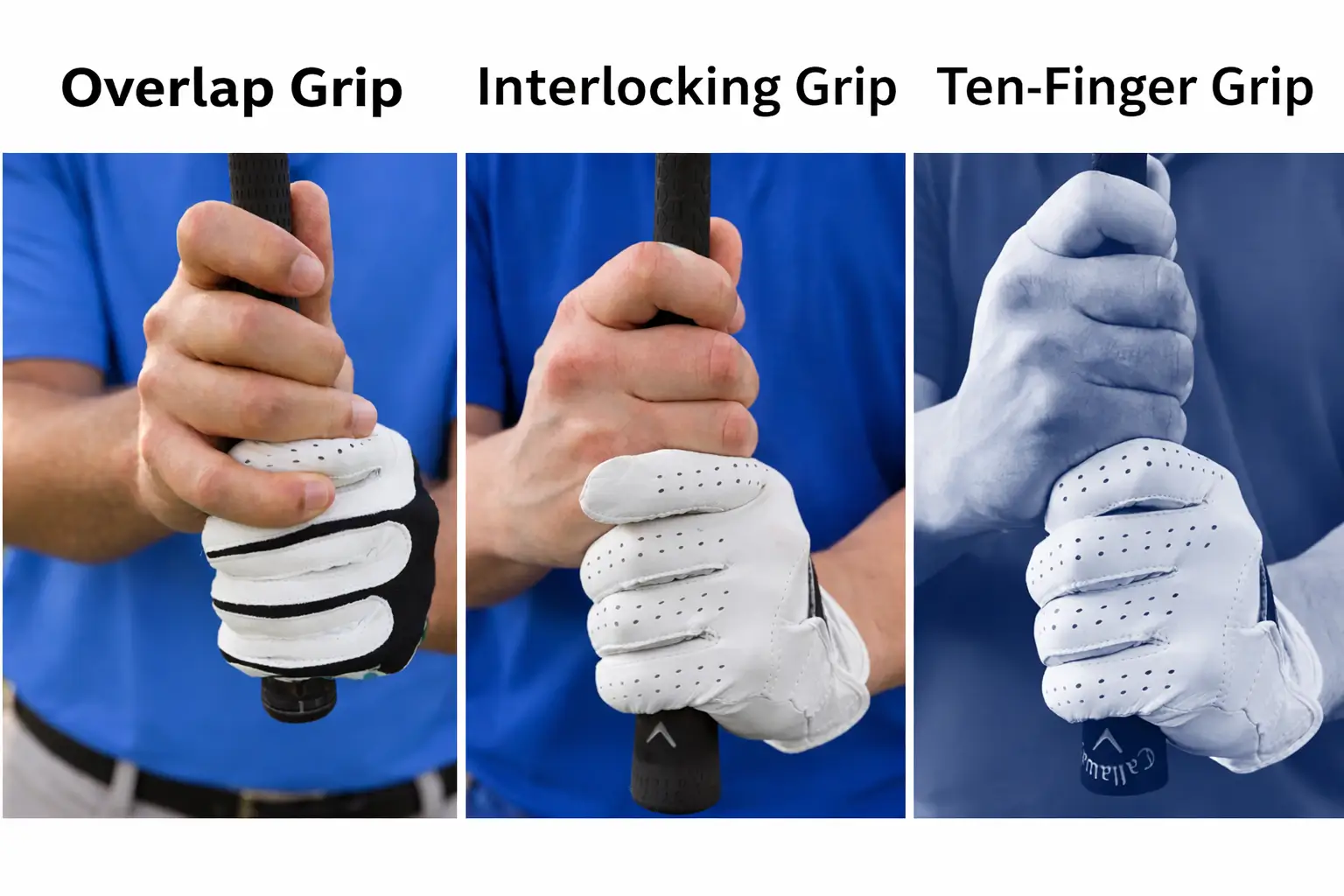 Overlap vs Interlock vs 10-Finger Golf Grip: Which Is Right for You?